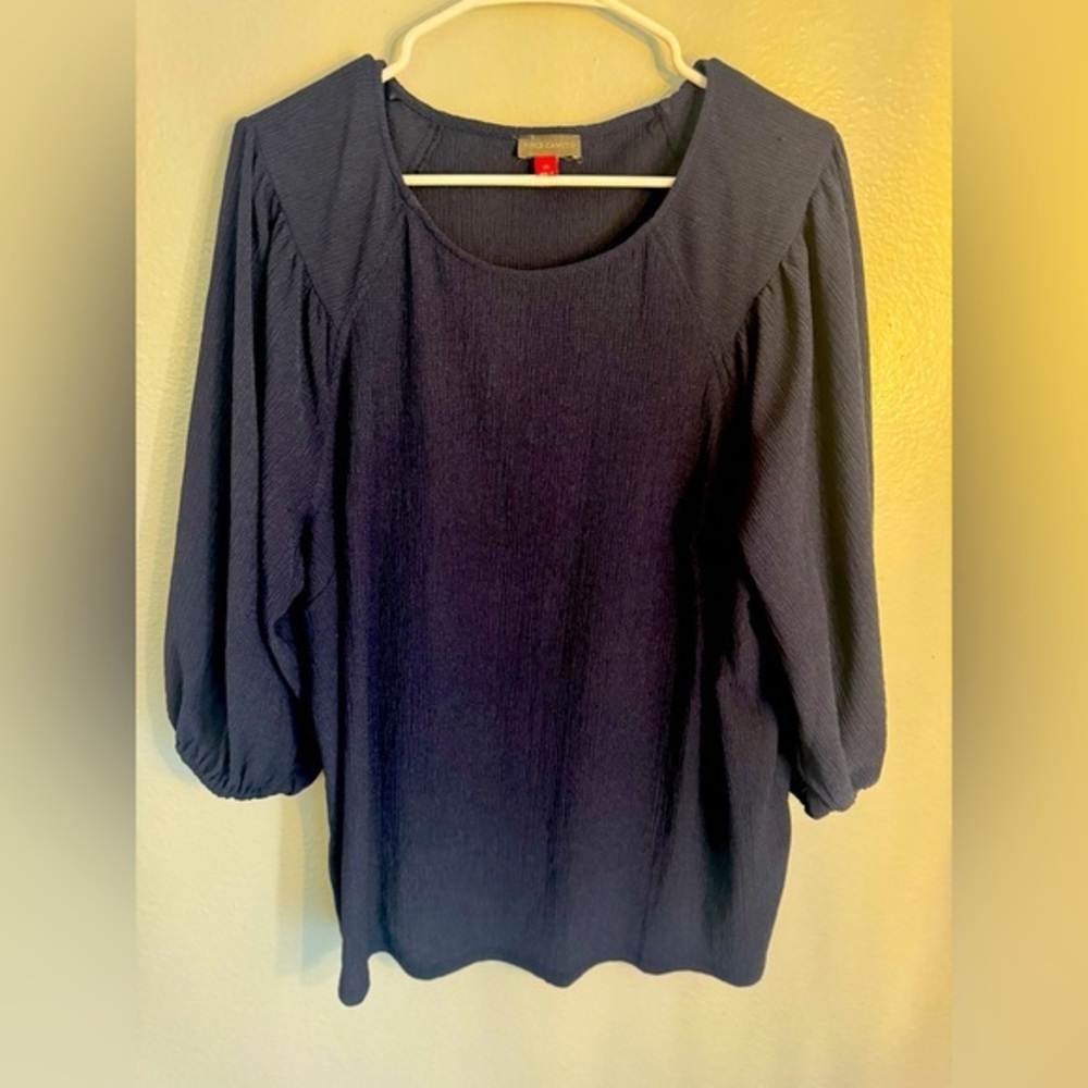 Vince Camuto Navy Blue Women's Top 1x